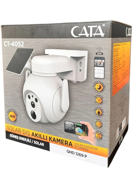 CT-4052 Solar Dis Mekan Kamera