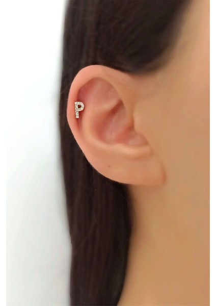 Gold Harf Piercing - P Harfpiercing