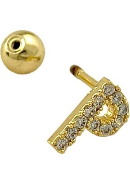 Gold Harf Piercing - P Harfpiercing