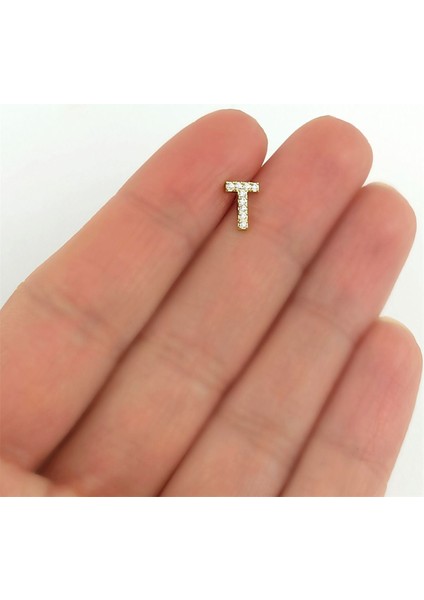 Gold Harf Piercing - T Harfpiercing