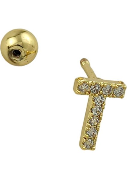 Gold Harf Piercing - T Harfpiercing