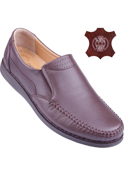 Erkek Iç Dış Hakiki Deri Full Ortopedik Ekstra Rahat Günlük Ayakkabı DTC015 indirimleri