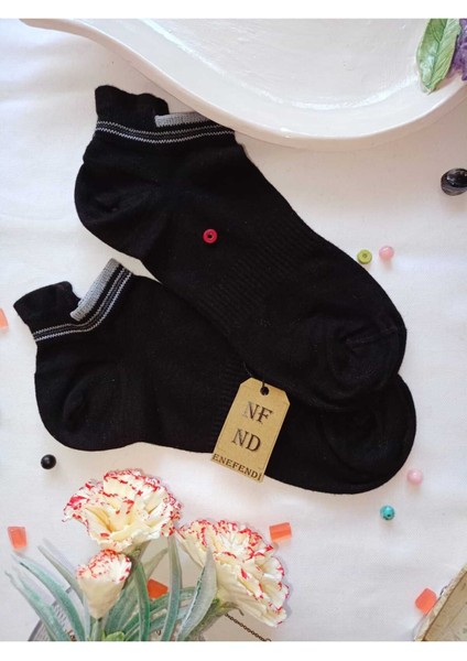 2 Çift Dikişsiz Hediye Bambu Patik Çorap Topuk Takviyeli Erkek Kadın Sıkmayan Gri Siyah 36-40 modelleri