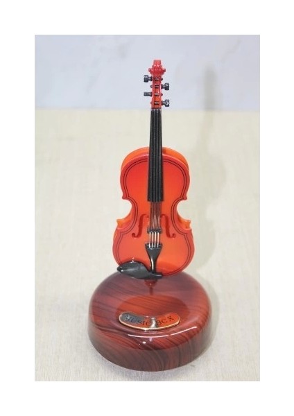 Keman Müzik Kutusu Model 1