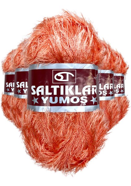 5 Adet Yumoş Sakallı El Örgü Ipi Yünü 19