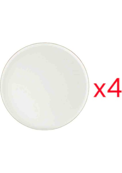 Chopin Altin Yaldız Düz Tabak 4'lü 27 cm