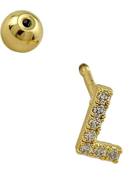 Gold Harf Piercing - L Harfpiercing