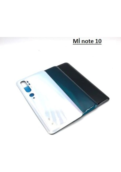 Xiaomi Mi Note 10 Pro / Cc9 Pro Arka Pil Batarya Kapak Cam Senalstore Açık