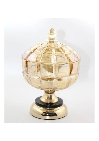 Kapaklı Cam Şekerlik Model 2