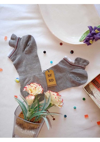 2 Çift Hediye Patik Çorap Topuk Takviyeli Erkek Kadın Sıkmayan Gri Bambu(Dikişsiz) Siyah 36-40 fiyatları