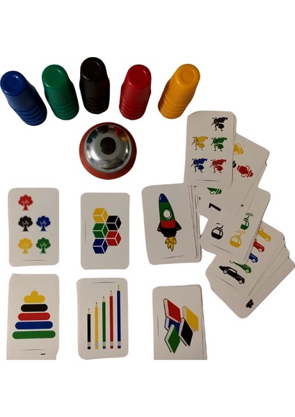 Enerjik Bardaklar Zeka Oyunu ( Oyuncak Aile Kutu Oyunu Süper , Akıllı , Renkli , Hızlı Zıpır ) modelleri