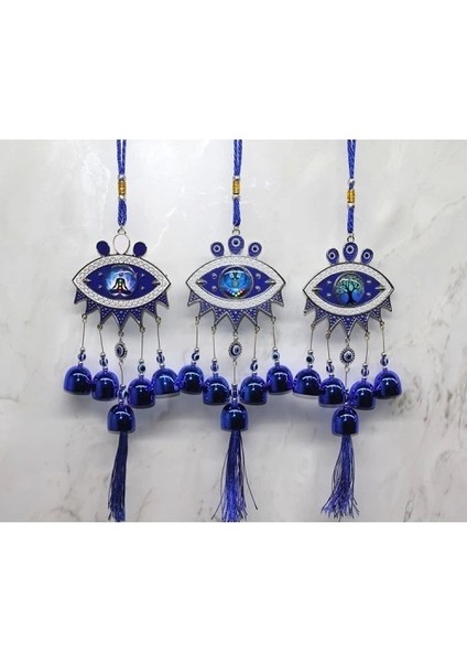 Metal Nazar Boncuğu Çan Model 4