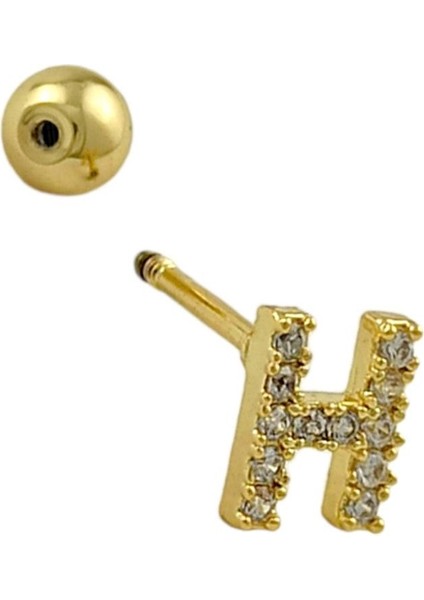 Gold Harf Piercing - H Harfpiercing