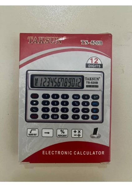 Mini Pratik Hesap Makinesi / Hesap Makinası