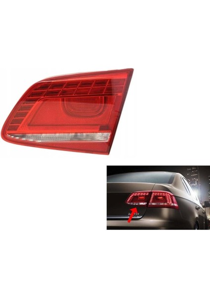 Stop Sağ Iç Ledli - 3AE945308 Wisco - Volkswagen Passat B7 11 ve Sonrası Uyumlu