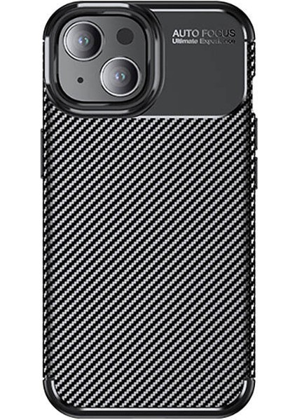 iPhone 15 Uyumlu Hgea Negro Silikon Kapak-Siyah