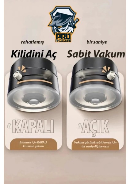 A3 Pro 180 Derece Dönebilen Vakumlu Manyetik Taşınabilir Çok Amaçlı Araç Telefon Tutucu