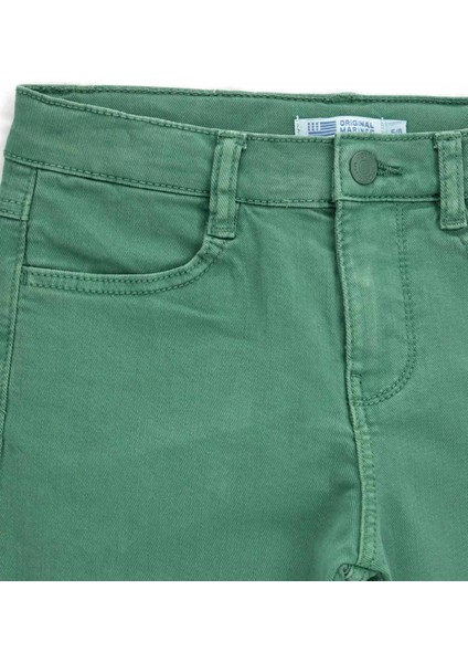 Original Marines Erkek Çocuk Dokuma Pantolon 3-8 Yaş Yeşil