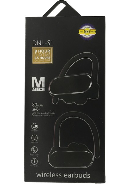 Dnls1 Wireless Kulaklık - Siyah Bstmy
