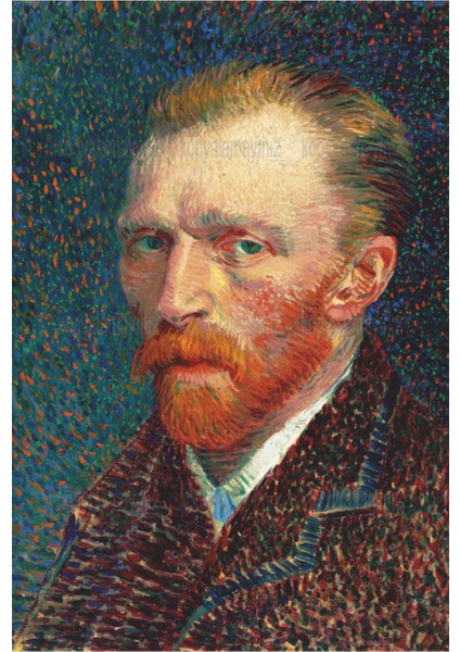 Vincent Van Gogh Otoportre Ünlü Ressamlar Resimler Ev Dekorasyon Ahşap Tablo