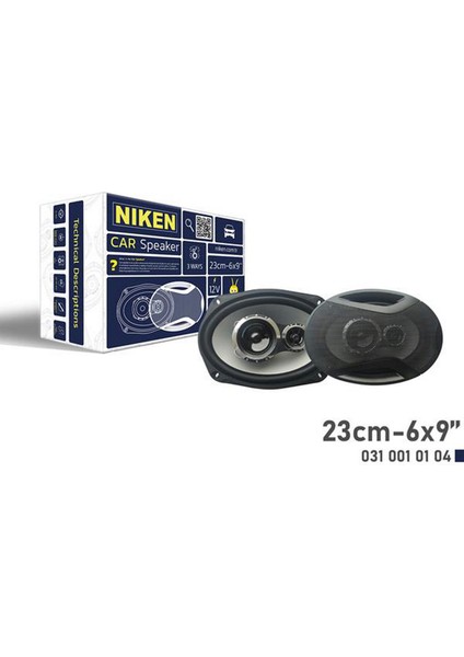 Araç Hoparlörü 23CM Oval 6x9 Inç / Adet Bstmy