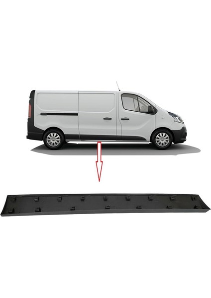 Arka Kapi Bandi Çitasi Sağ Renault Trafic Iii Bstmy