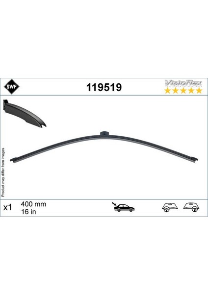 Silecek Supurgesi Arka Mercedes Vito W447 14 Swf Bstmy