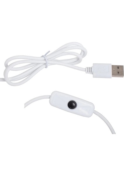 8x Büyütmeli Mandallı, USB Girişli Masa Lambalı, Okuma ve Güzellik Salon Için Büyüteç 2088A