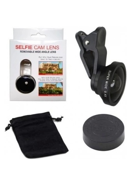 Süper Geniş Açı Özçekim Kamera Lens Iphone 5/5 S/6/6 Artı Samsung Galaxy Not 3, 5