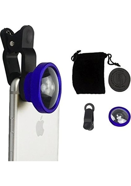 Süper Geniş Açı Özçekim Kamera Lens Iphone 5/5 S/6/6 Artı Samsung Galaxy Not 3, 5
