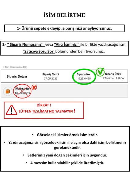 %100 Pamuk Organik Dantelli Tulum 4'lü Hastane Çıkış Seti (Kişiye