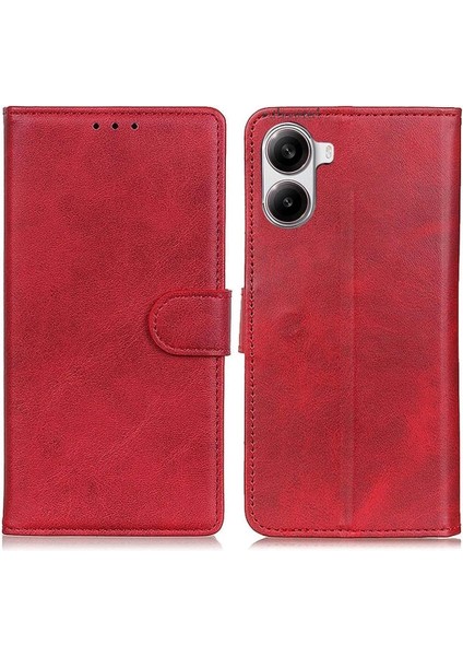 Xiaomi Poco X7 Pro Kılıf 360 Tam Kaplar Deri Dokulu Kapaklı Cüzdan Standlı Kartvizitli Kopçalı Kapak Kartlıklı