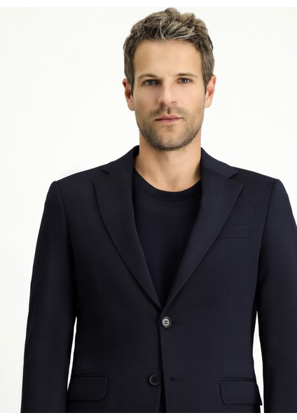 Slim Fit Dar Kesim Klasik Takım Elbise
