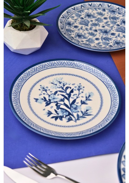 Porselen Blue Heaven Pasta Takımı 20CM 4 Kişilik 4 Parça TVL4PTPRS1194 fırsatları
