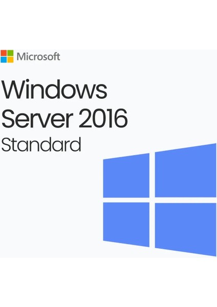Windows Server 2016 Standard – 2 Kullanıcı Için Lisans
