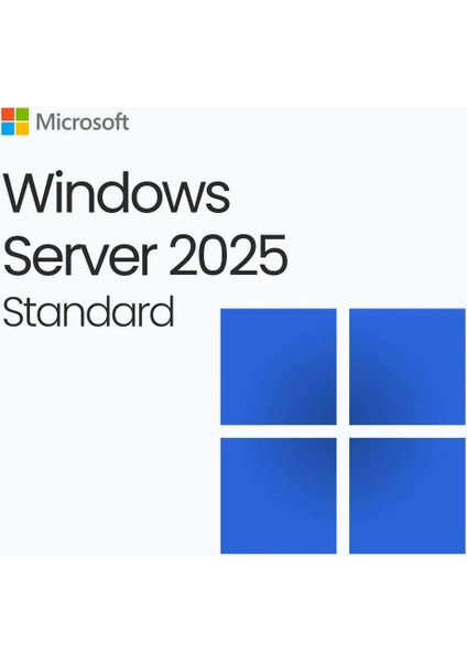 Windows Server 2025 Standard – 5 Kullanıcı Için Lisans
