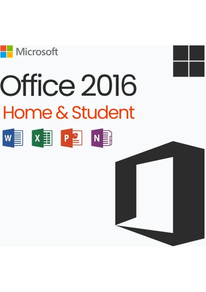 Office 2016 Home & Student Pc Için – Lisans