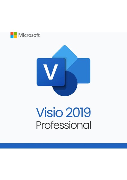 Visio 2019 Professional – 2 Bilgisayar Için Lisans