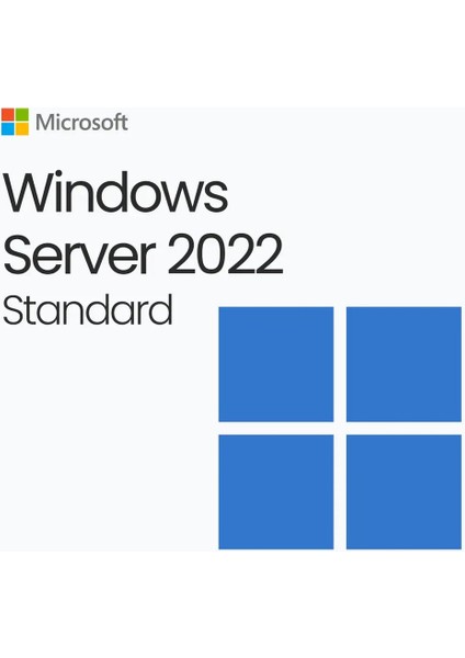 Windows Server 2022 Standard – 2 Kullanıcı Için Lisans