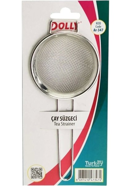 Lüks Çay Süzgeci Metal ROYALEKS-GB0801