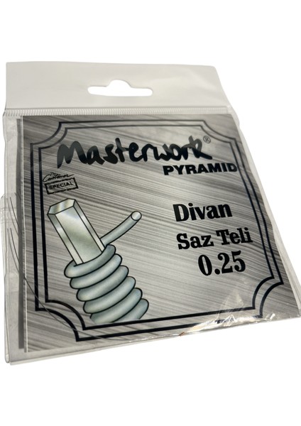Divan Bağlama Teli 0.25