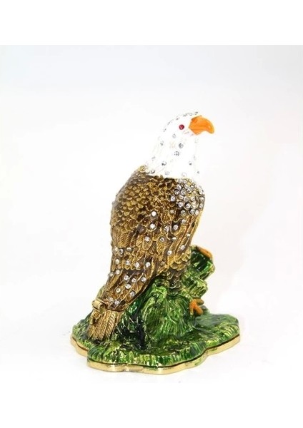 Swarovski Taşlı Tekli Kartal