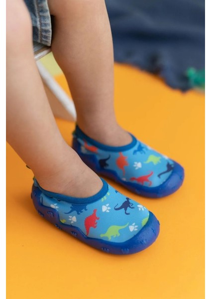 Erkek Çocuk Kaydırmaz Taban Ev & Deniz Ayakkabısı