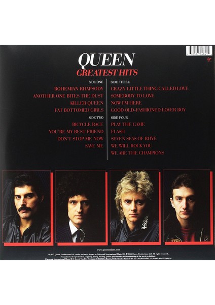 Queen Greatest Hits (2 Plak) fiyatları