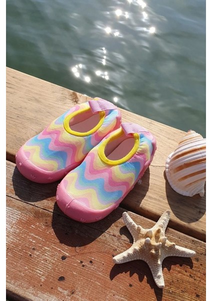 Kız Çocuk Kaydırmaz Taban Ev & Deniz Ayakkabısı