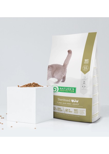Nature's Protection Sterilised Kümes Hayvanlı Kısırlaştırılmış Yetişkin Kedi Maması 7 kg modelleri