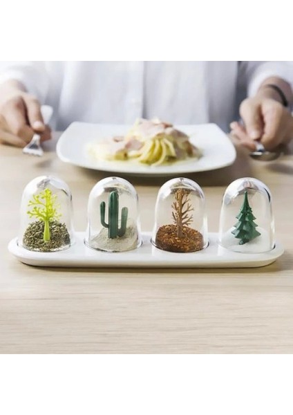 Dört Mevsim Baharatlık - Four Seasons Spice Shakers