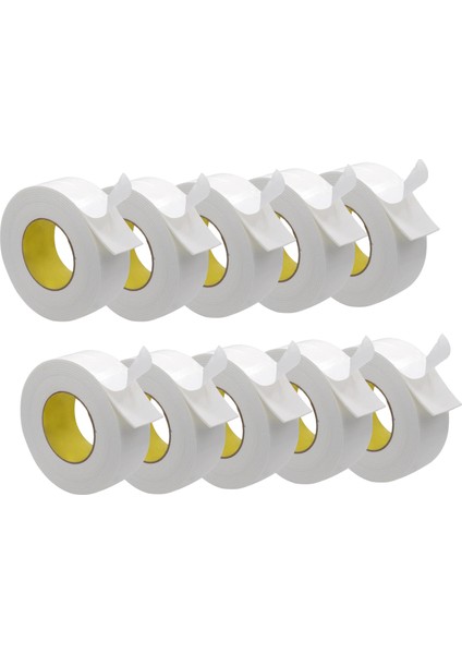 18MM x 2 Metre Çift Taraflı Köpük Bant 10 Adet