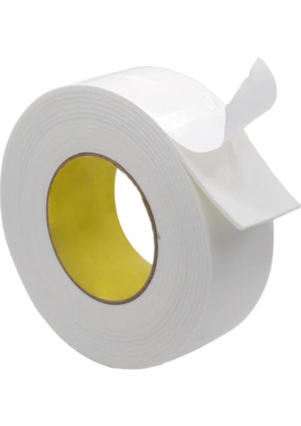 18MM x 2 Metre Çift Taraflı Köpük Bant 10 Adet