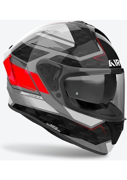 Aıroh Spark 2 Zenıth Red Gloss Kask modelleri